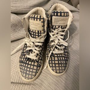 Marc by Marc Jacobs Mylo-Print Canvas High Tops size 40 us9